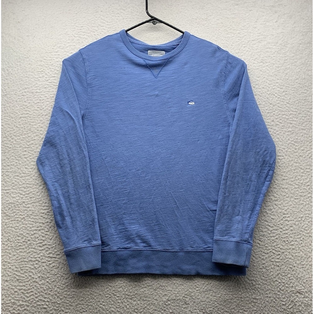 Southern‎ Tide Upper Deck Sweater Mens Small S Blue Lightweight Preppy Casual
